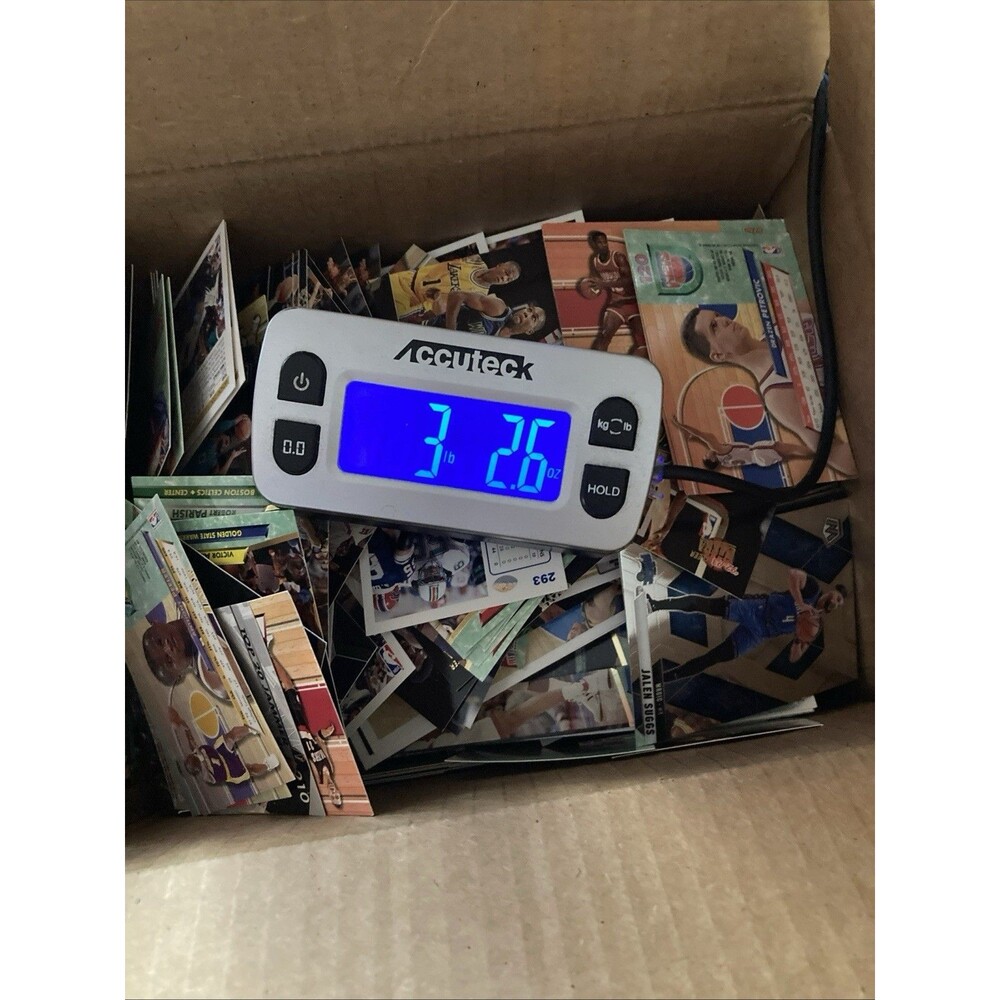 Vintage Basketball Cards Bulk Lot Over 3 LBS 1980s 1990s NBA Trading Cards